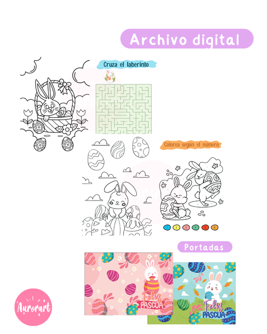 Libro actividades Pascua