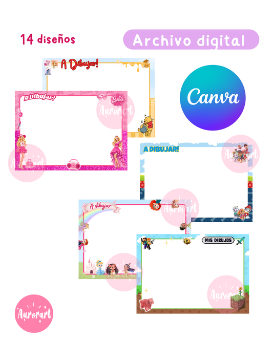 Pack Pizarras CANVA 1