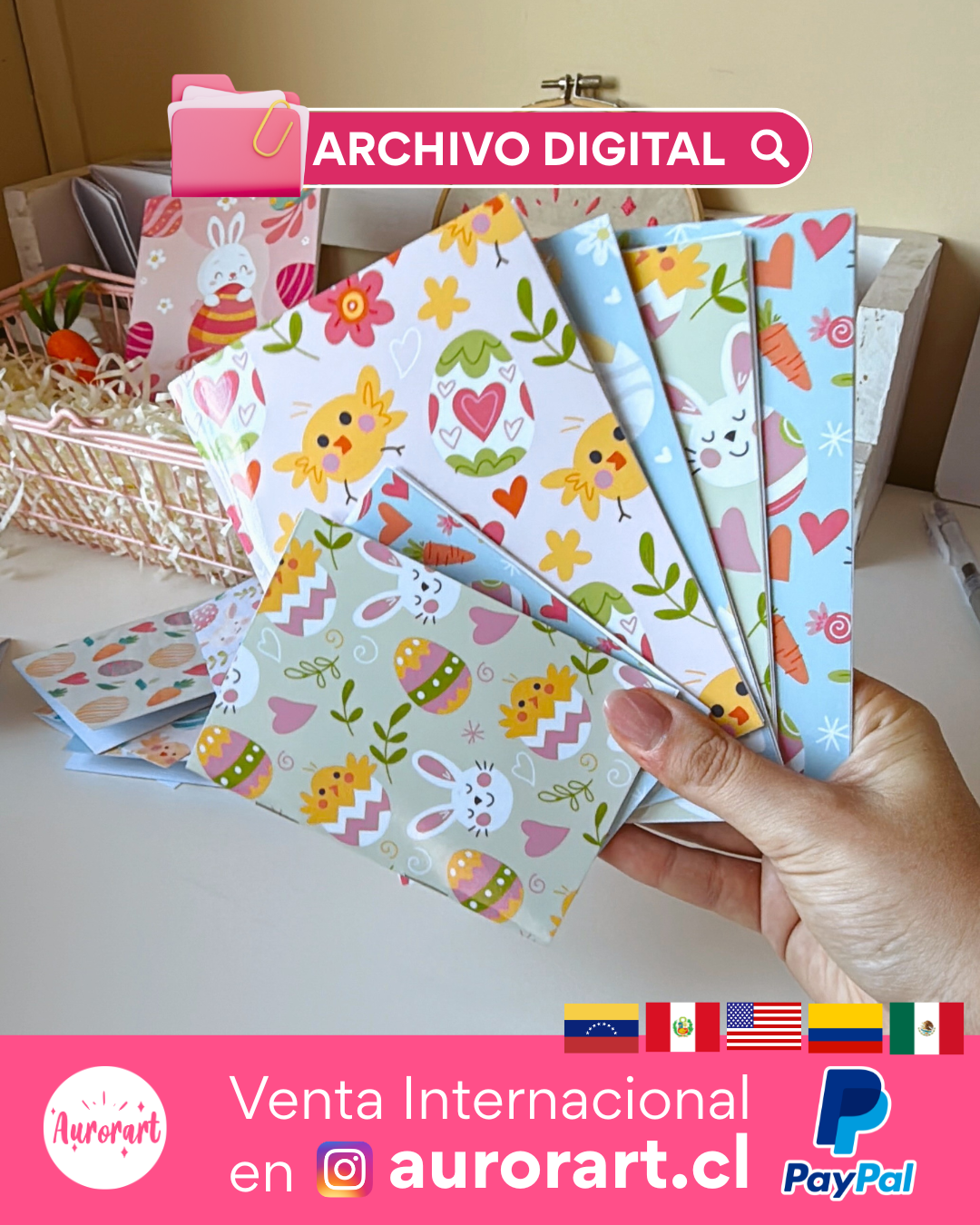 Librito para colorear - Pascua