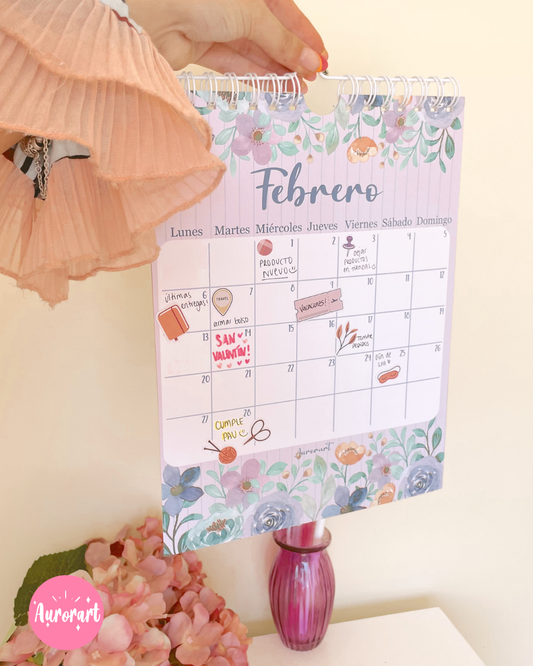 Calendario de pared 2026