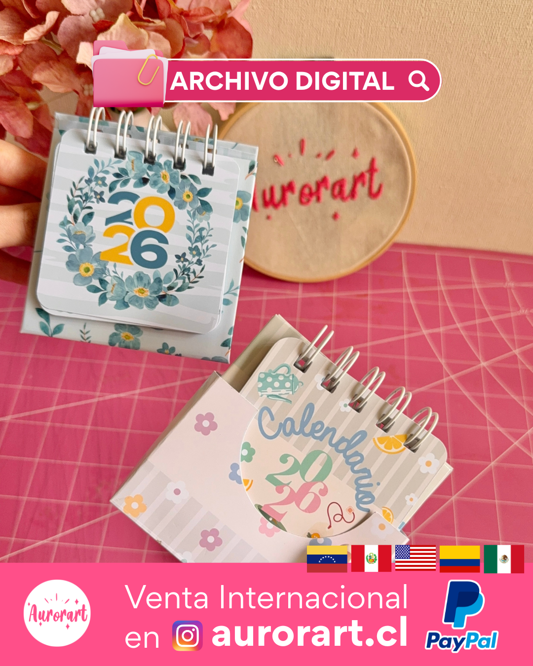 Calendarios packaging