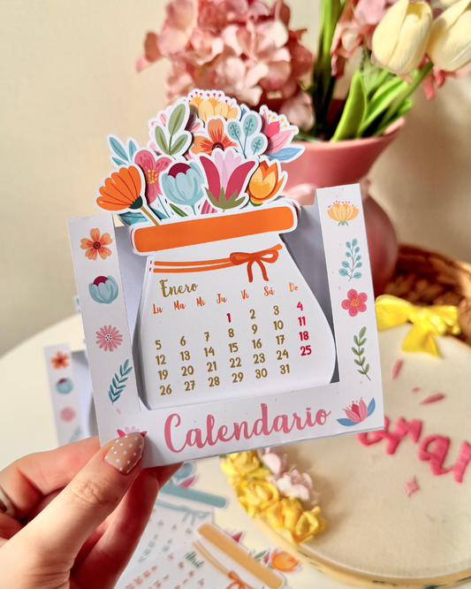 Calendario Florero