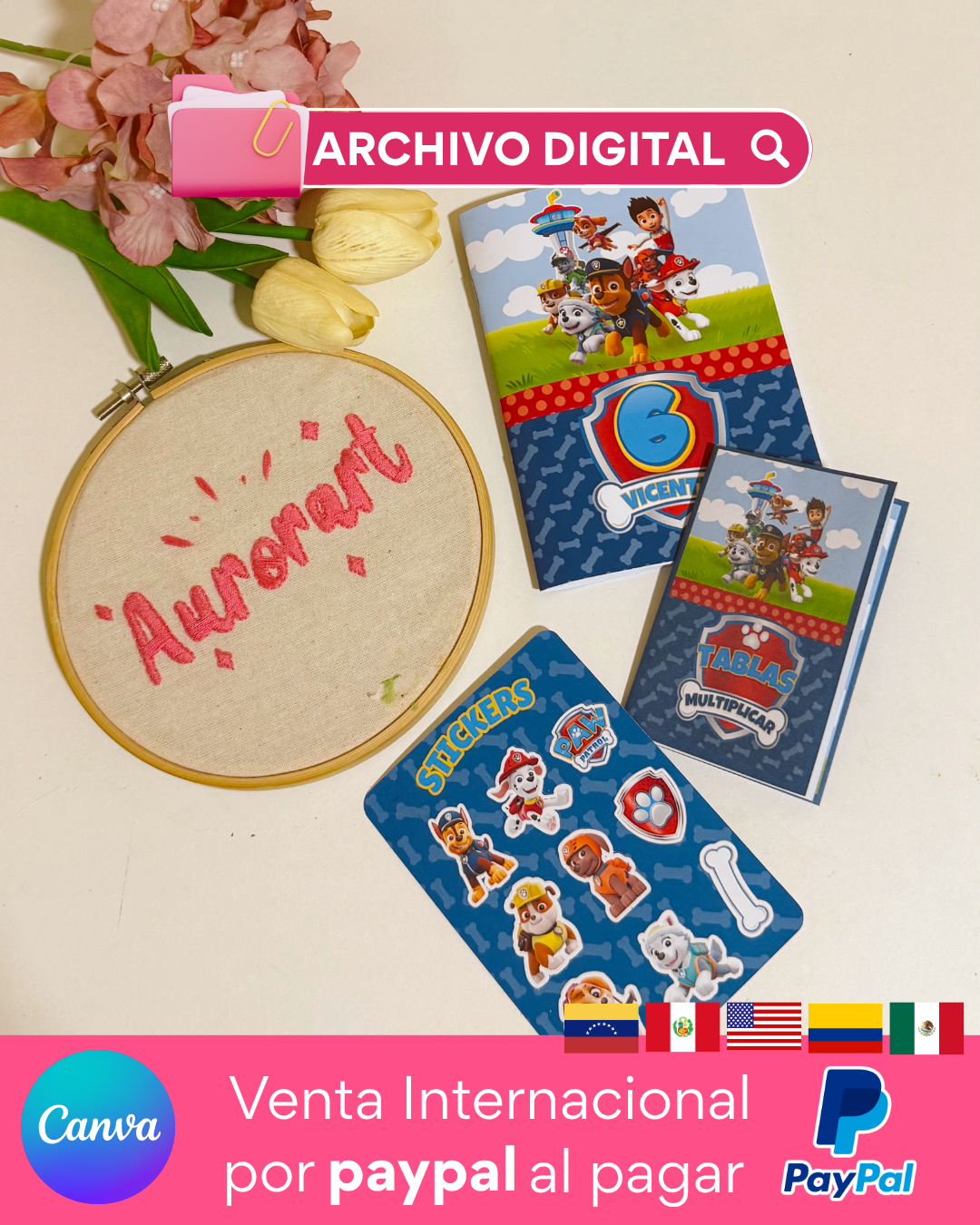 Pack Archivo Digital Paw Patrol