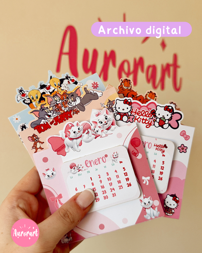 Calendarios Gatitos