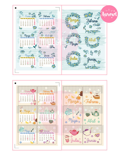 Calendarios packaging