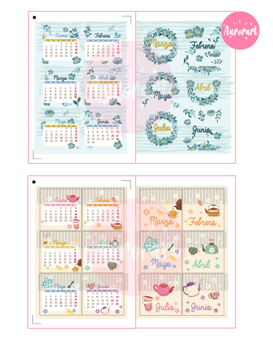 Calendarios packaging