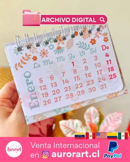 Calendario a6